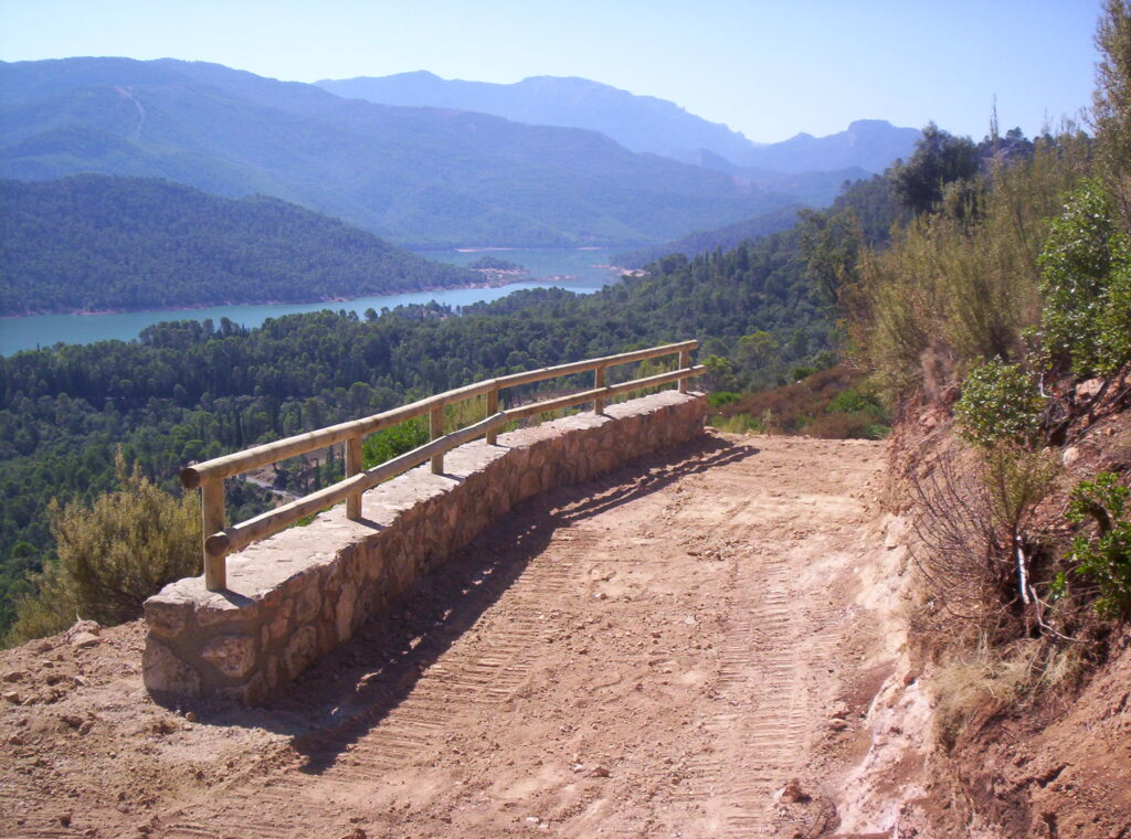mirador con naturaleza